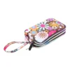 Print Canvas Three-layer Long Wallet
