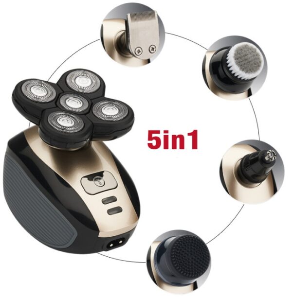 5 In 1 Multifunctional Electric Shaver with 5 Blades